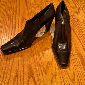 Brown Stuart Weitzman Leather Heels